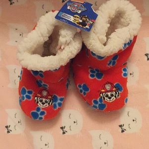 Paw patrol plush booties